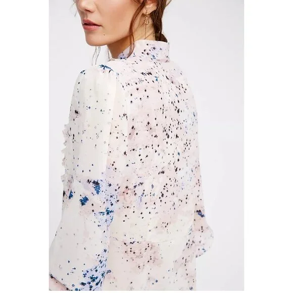 Free People Lily & Lionel Star Maxi Dress S - Picture 4 of 13